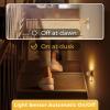imageL LOHAS LED Night Lights Plug into Wall 2 Pack Modern Night Light with Dusk to Dawn Sensor Dimmable Plug in Night Light Adjustable Brightness 5000K White for Bedroom Bathroom Hallway3000KGold