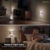 imageL LOHAS LED Night Lights Plug into Wall 2 Pack Modern Night Light with Dusk to Dawn Sensor Dimmable Plug in Night Light Adjustable Brightness 5000K White for Bedroom Bathroom Hallway5000KWhite