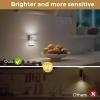 imageL LOHAS LED Night Lights Plug into Wall 2 Pack Modern Night Light with Dusk to Dawn Sensor Dimmable Plug in Night Light Adjustable Brightness 5000K White for Bedroom Bathroom Hallway5000KWhite