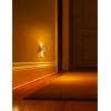 imageL LOHAS LED Night Lights Plug into Wall Dimmable Night Light with 3 Level Brightness 3000K Soft White 2 Pack Cement Gray HousingWhiteAmber
