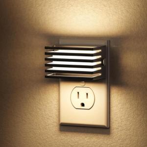 imageL LOHAS LED Night Lights Plug into Wall 2 Pack Modern Night Light with Dusk to Dawn Sensor Dimmable Plug in Night Light Adjustable Brightness 5000K White for Bedroom Bathroom Hallway3000K