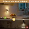 imageL LOHAS LED Night Light RGB Bubble Night Lights Plug into Wall 2 Pack 10Color Change Night LightDimmable Nightlights with Dusk to Dawn Sensor for Rooms Bathroom HallwayGold Bubble3CCT