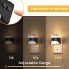 imageL LOHAS LED Night Light RGB Bubble Night Lights Plug into Wall 2 Pack 10Color Change Night LightDimmable Nightlights with Dusk to Dawn Sensor for Rooms Bathroom HallwayClear Trumpet3CCT