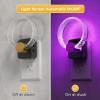 imageL LOHAS LED Night Lights Plug into Wall Changing RGB Night Light with Dusk to Dawn Sensor 180 Rotatable Bubble Nightlight Plug in Wall for Halloween Christmas Holiday Hallway2 PackRGBbubble