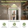 imageL LOHAS LED Rechargeable Motion Sensor Ceiling Light with Remote  Magnetic Wireless Ceiling Light Dimmable 3 Color Temperatures Battery Operated Closet Light for Closet Shower Stairs Shed Hallway3 Colour Temperatures