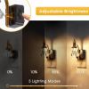 imageL LOHAS LED Night Lights Plug into Wall10Color Changing RGB Floral Night Lights Dusk to Dawn3 Brightness LevelsRotatable Plug in Nightlight for Bedroom Nursery Hallway GiftGold RingFlower 3000K
