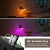 imageL LOHAS LED Night Lights Plug into Wall10Color Changing RGB Floral Night Lights Dusk to Dawn3 Brightness LevelsRotatable Plug in Nightlight for Bedroom Nursery Hallway GiftGold RingDiamond pattern RGB