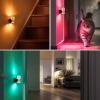 imageL LOHAS LED Night Lights Plug into Wall10Color Changing RGB Floral Night Lights Dusk to Dawn3 Brightness LevelsRotatable Plug in Nightlight for Bedroom Nursery Hallway GiftRemote Control  RGB