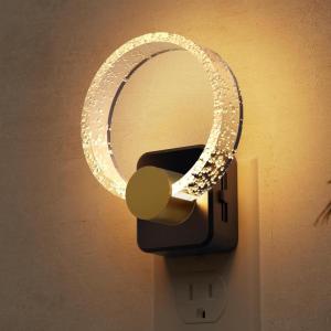 imageL LOHAS LED Night Lights Plug into Wall10Color Changing RGB Floral Night Lights Dusk to Dawn3 Brightness LevelsRotatable Plug in Nightlight for Bedroom Nursery Hallway Gift3000Kbubble