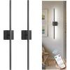 imageL LOHAS LED Rechargeable Wall Sconce Set of TwoBattery Operated Wall Sconces Set of 2