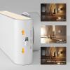imageL LOHAS LED Motion Sensor Night Light Rechargeable Motion Sensor Stair Lights indoor Wireless Wall Mounted Nightlight 3000K Dimmable for Hallways Bedrooms Stairs ampamp Bathrooms2 PackSquareWhite