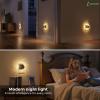 imageL LOHAS LED Night Light Night Lights Plug into Wall Shell Style Glass Nightlight Rotating Dimmable Nightlights Plug in with Light Sensor Soft White Nightlights for Hallway Bedroom Bathroom 2 PackSoft White