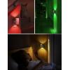 imageL LOHAS LED Night Light Plug in Night Lights Plug into Wall Dusk to Dawn Sensor Adjustable Brightness Soft White Nightlight 3000K 100LM Dimmable Nightlights for Hallway Bedroom Stairway 1 PackMulticolor