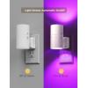imageL LOHAS LED Night Light Plug in Night Lights Plug into Wall Dusk to Dawn Sensor Adjustable Brightness Soft White Nightlight 3000K 100LM Dimmable Nightlights for Hallway Bedroom Stairway 1 PackMulticolor