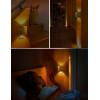 imageL LOHAS LED Night Light Plug in Night Lights Plug into Wall Dusk to Dawn Sensor Adjustable Brightness Soft White Nightlight 3000K 100LM Dimmable Nightlights for Hallway Bedroom Stairway 1 PackAmber