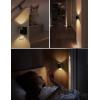 imageL LOHAS LED Night Light Plug in Night Lights Plug into Wall Dusk to Dawn Sensor Adjustable Brightness Soft White Nightlight 3000K 100LM Dimmable Nightlights for Hallway Bedroom Stairway 1 PackSoft WhiteBlack Shade