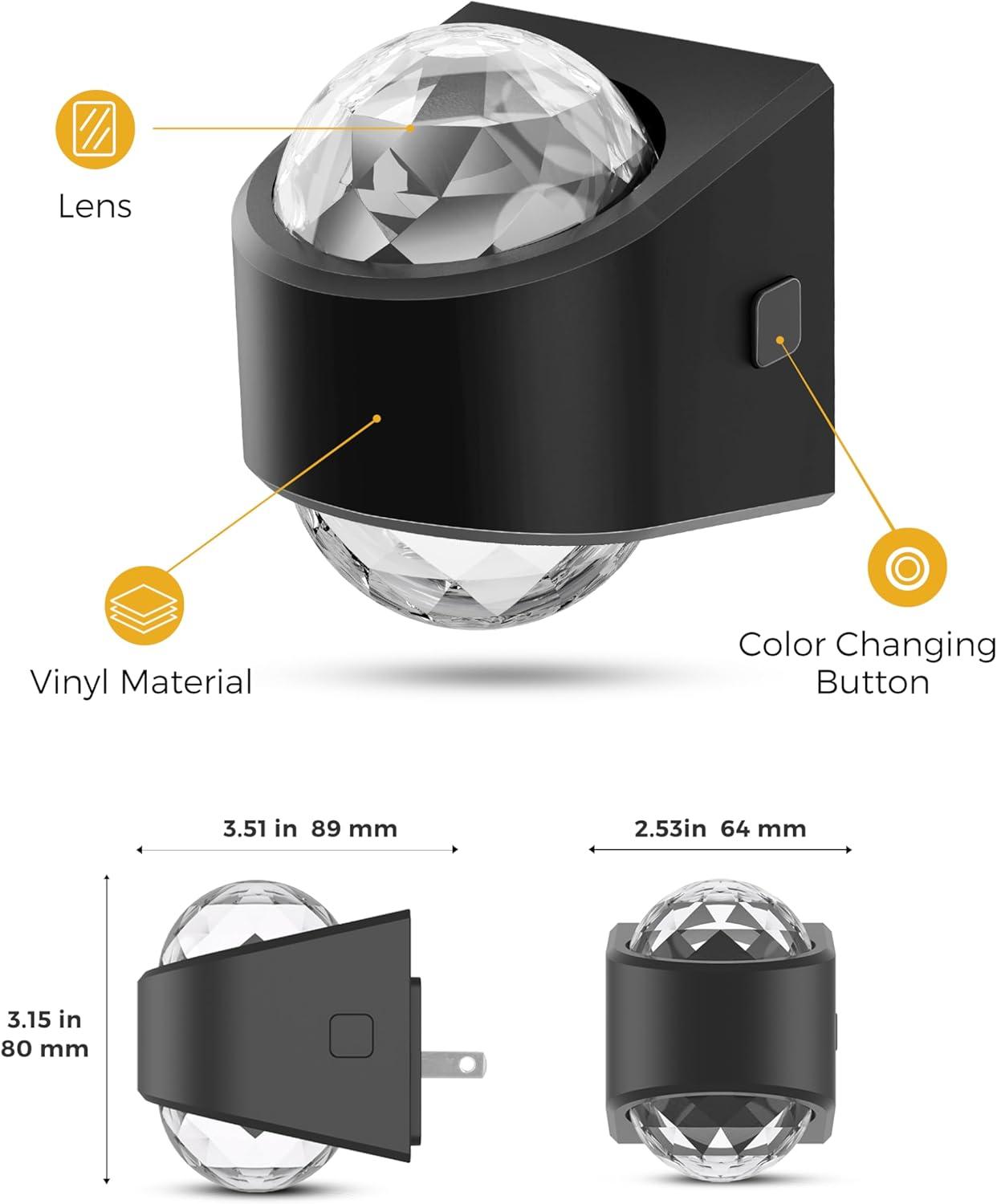 image1 PACK Cute Night Light for kids  2 PACK Projector Night Light for Kids