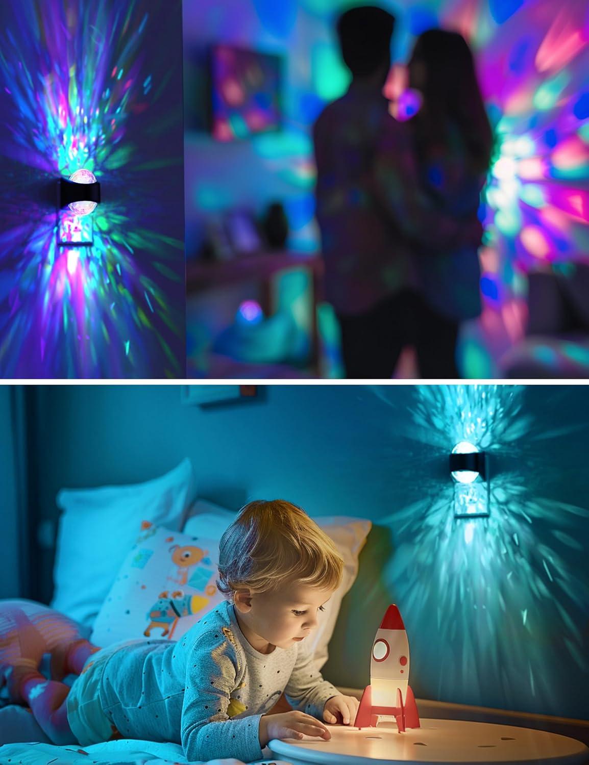 image1 PACK Cute Night Light for kids  2 PACK Projector Night Light for Kids