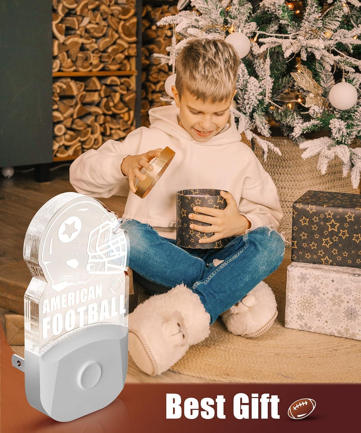 imageL LOHAS LED Dinosaur Night Light with Dusk to Dawn Sensor Dinosaur Nightlight for Boys Stegosaurus LED Night Light Plug in RGB  Soft White 3 Modes for Nursery Kids Gifts Bedroom2 PackArt Deco