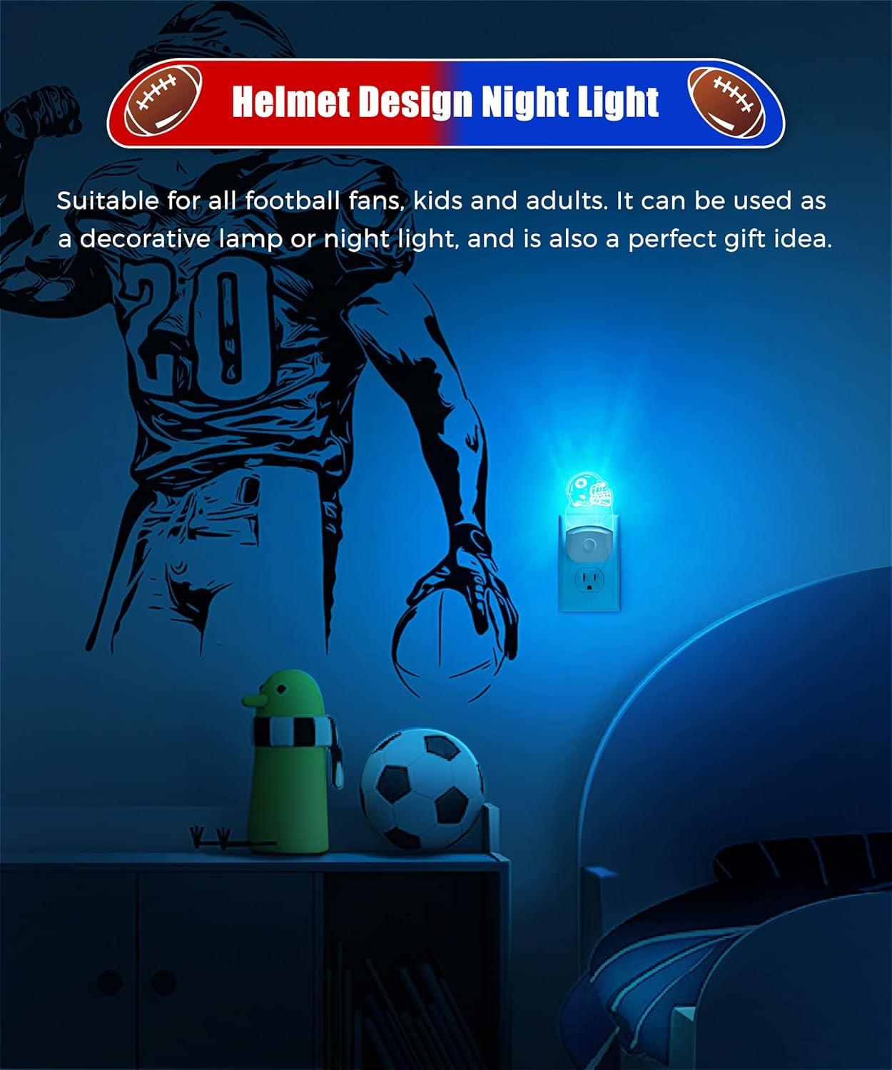 imageL LOHAS LED Dinosaur Night Light with Dusk to Dawn Sensor Dinosaur Nightlight for Boys Stegosaurus LED Night Light Plug in RGB  Soft White 3 Modes for Nursery Kids Gifts Bedroom2 PackArt Deco