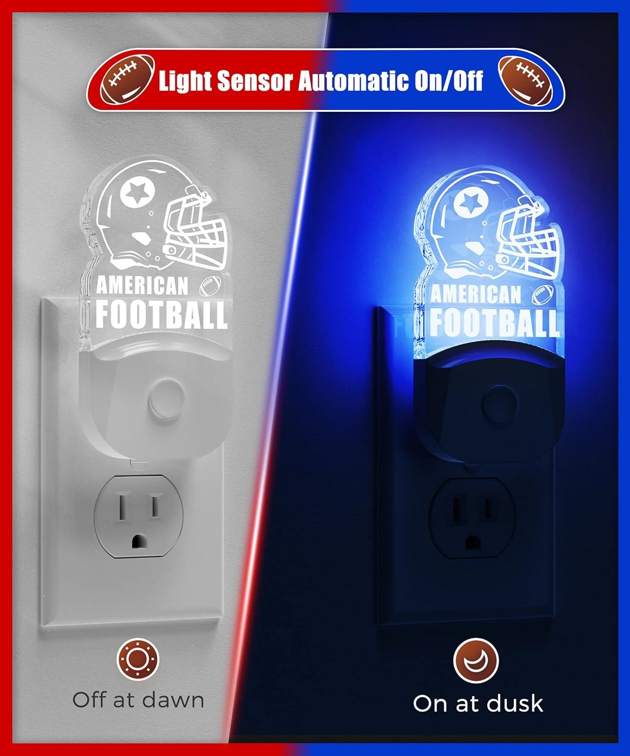 imageL LOHAS LED Dinosaur Night Light with Dusk to Dawn Sensor Dinosaur Nightlight for Boys Stegosaurus LED Night Light Plug in RGB  Soft White 3 Modes for Nursery Kids Gifts Bedroom2 PackArt Deco