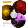 imageL LOHAS LED Dinosaur Night Light with Dusk to Dawn Sensor Dinosaur Nightlight for Boys Stegosaurus LED Night Light Plug in RGB  Soft White 3 Modes for Nursery Kids Gifts Bedroom2 PackChristmas Tree
